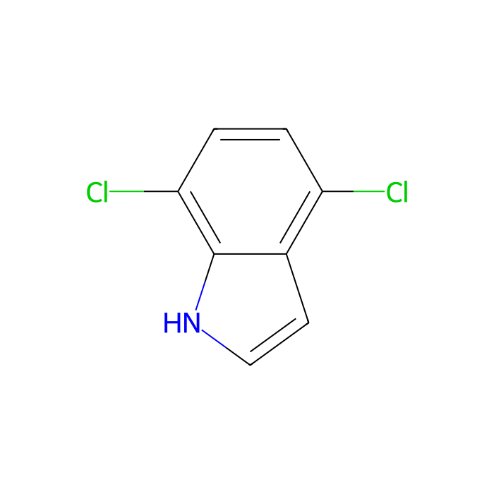 4,7-二氯-1H-吲哚