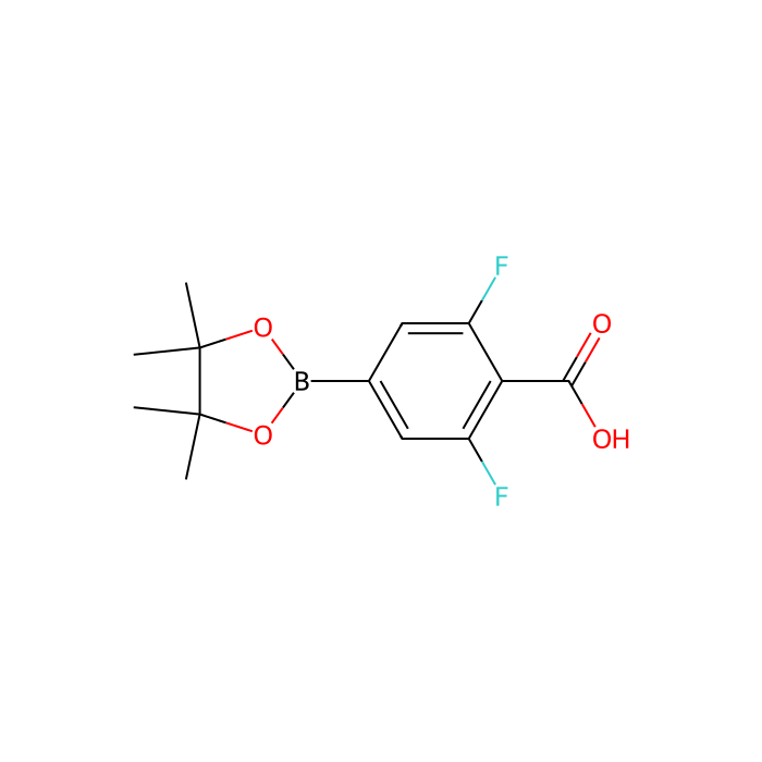 2,6-二氟-4-(4,4,5,5-四甲基-1,3,2-二噁硼烷-2-基)苯甲酸