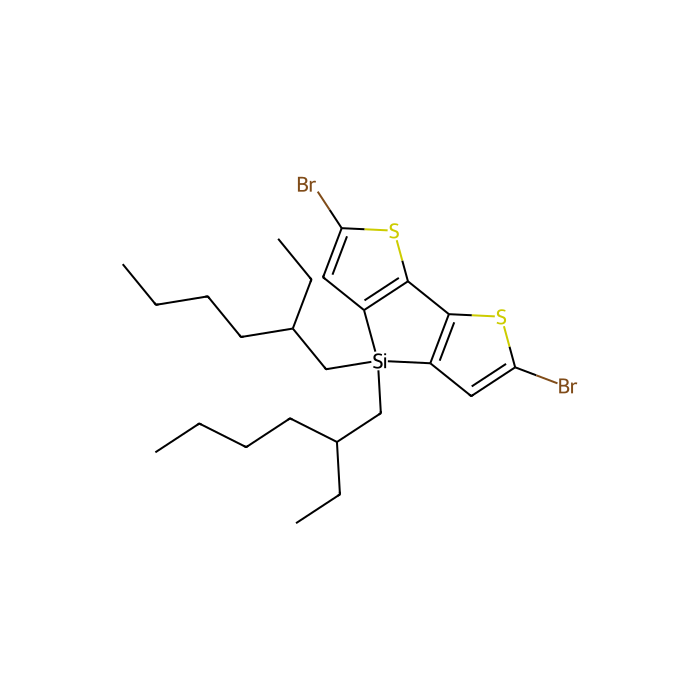 2,6-二溴-4,4-双(2-乙基己基)-4H-硅杂环戊二烯并[3,2-B:4,5-B']二噻吩