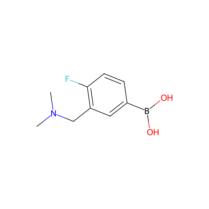 3-((二甲氨基)甲基)-4-氟苯基硼酸