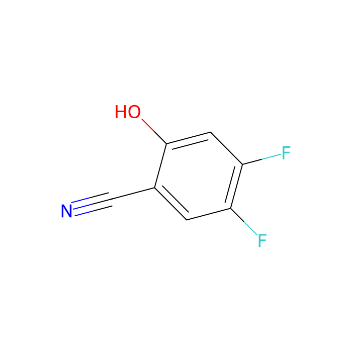 4,5-二氟-2-羟基苯甲腈