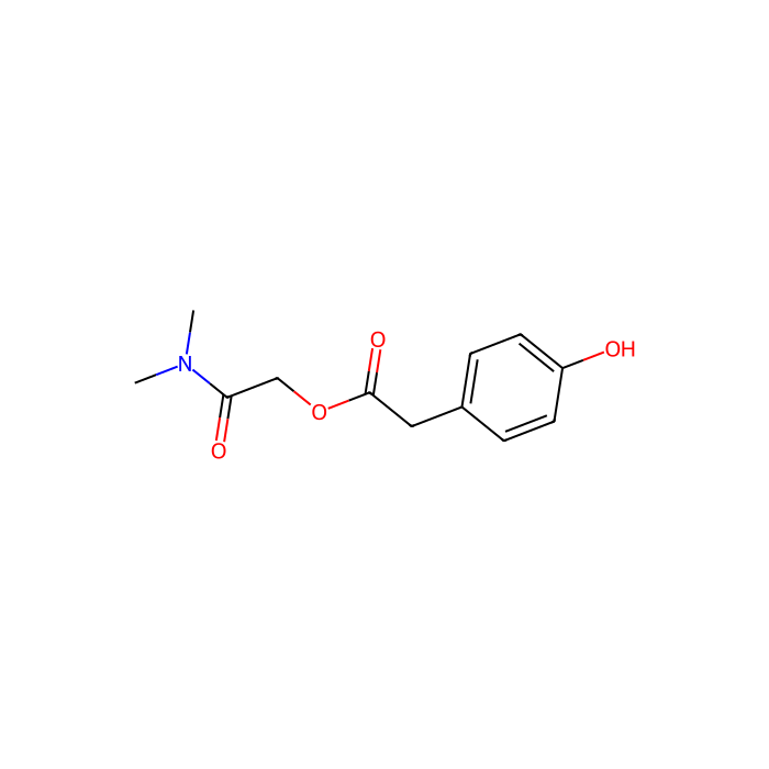 2-(二甲基氨基)-2-氧代乙基 2-(4-羟基苯基)乙酸酯