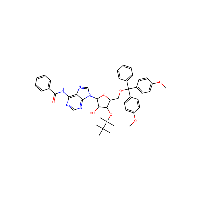 4'-DMTBS-5'-O-(4,4'-二甲氧基三苯甲基)-N6-苯甲酰基腺苷