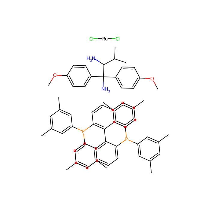 二氯{（R）-（+）-2,2''-双[二（3,5-二甲苯基）膦基]-1,1''-联萘基} [（2R）-（-）-1,1-双（4-甲氧基苯基）-3-甲基-1,2-丁二胺]钌（II）RuCl2[(R)-xylbinap][(R)-daipen]