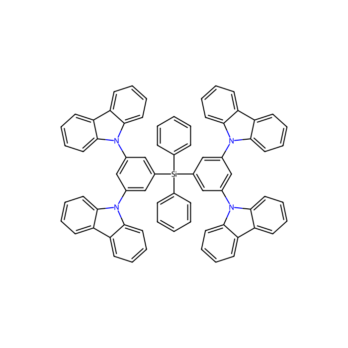 双[3,5-二（9H-咔唑-9-基）苯基]二苯基硅烷