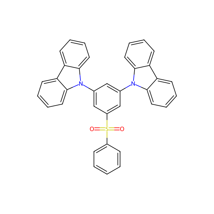 3,5-二（咔唑-9-基）-1-苯基磺酰基苯