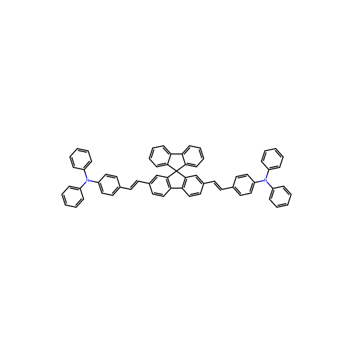 2,7-双[4-（二苯氨基）苯乙烯基] -9,9-螺双芴