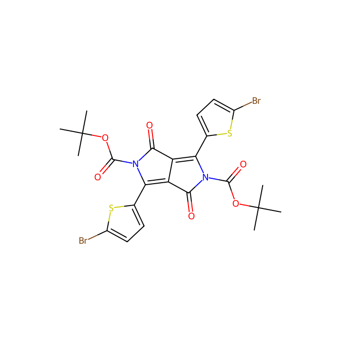 3,6-双（5-溴噻吩-2-基）-1,4-二氧杂吡咯并[3,4-c]吡咯二叔丁基-2,5（1H，4H）-二羧酸二叔丁基酯