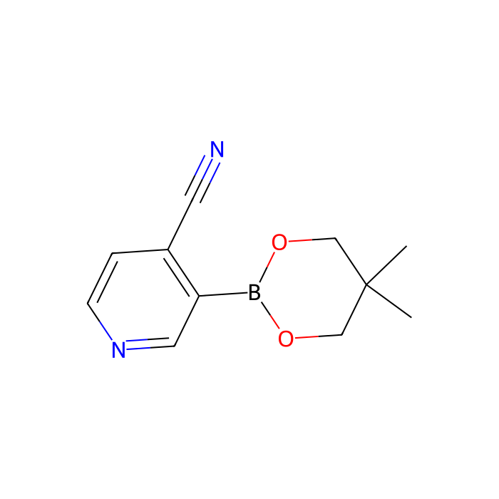 3-（5,5-二甲基-1,3,2-二氧杂硼烷-2-基）异烟碱腈