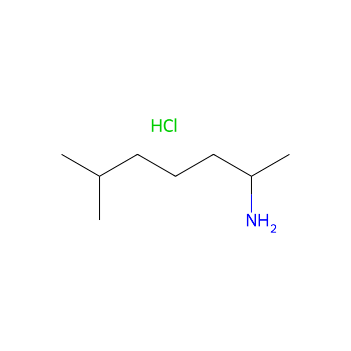 1,5-二甲基己胺盐酸盐