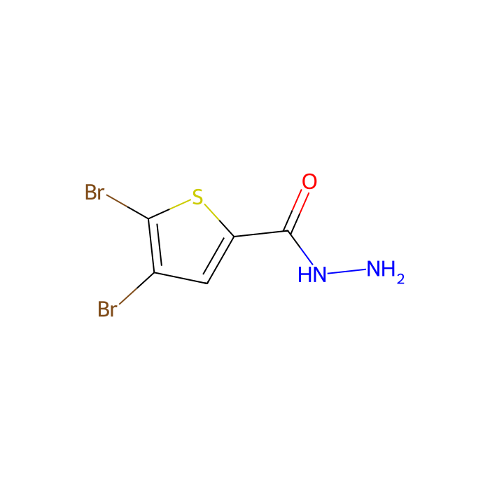 2,3-二溴-5-噻吩酰肼