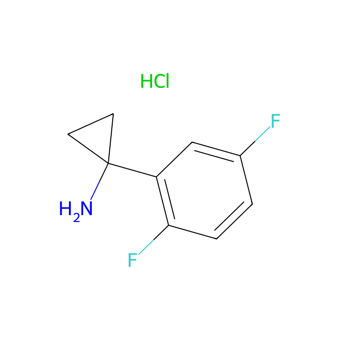 25 1-（25-二氟苯基）环丙烷-1-胺盐酸盐