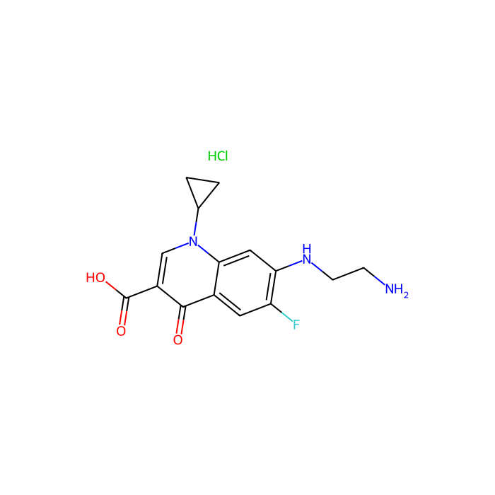 脱乙烯环丙沙星盐酸盐