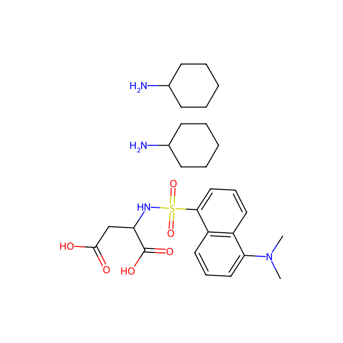 N-[[5-(二甲基氨基)-1-萘基]磺酰基]-L-天冬氨酸二(环己胺)盐