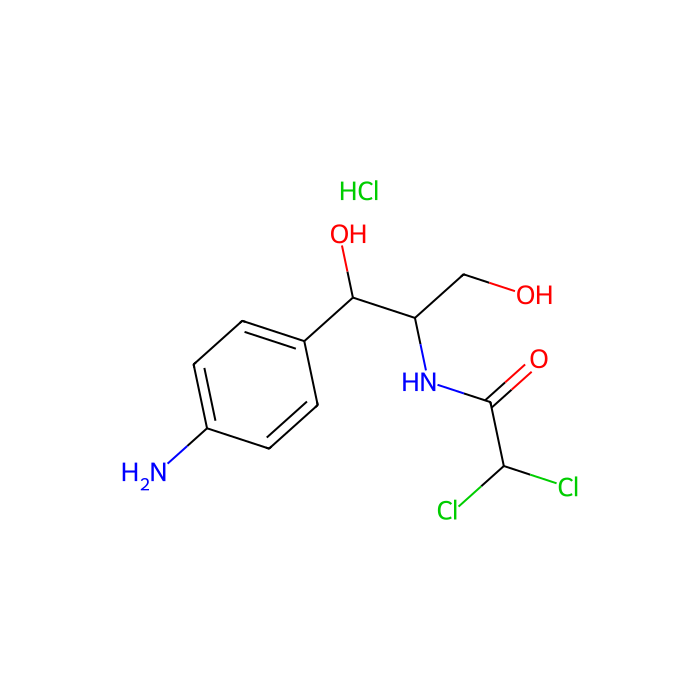 D-苏-1-(4-氨基苯基)-2-二氯乙酰氨基-1,3-丙二醇盐酸盐