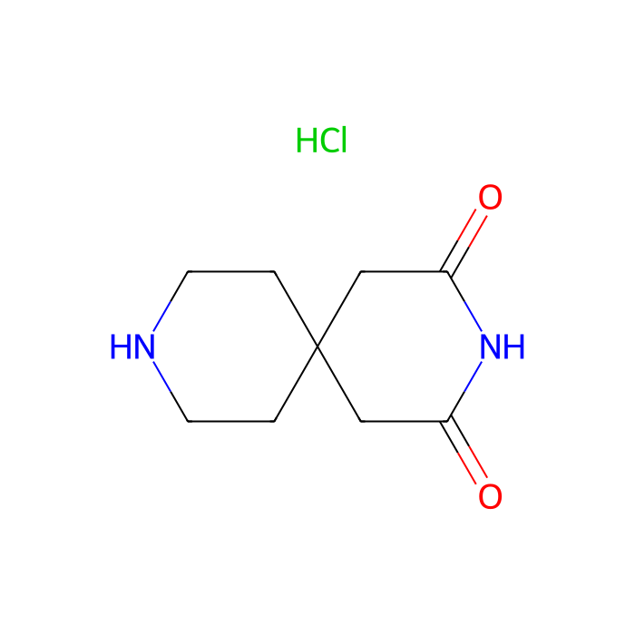 3,9-二氮杂螺[5.5]十一烷-2,4-二酮盐酸盐