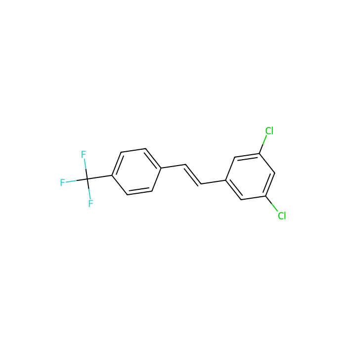 1,3-二氯-5-{（E）-2-[4-（三氟甲基）苯基]乙烯基}苯