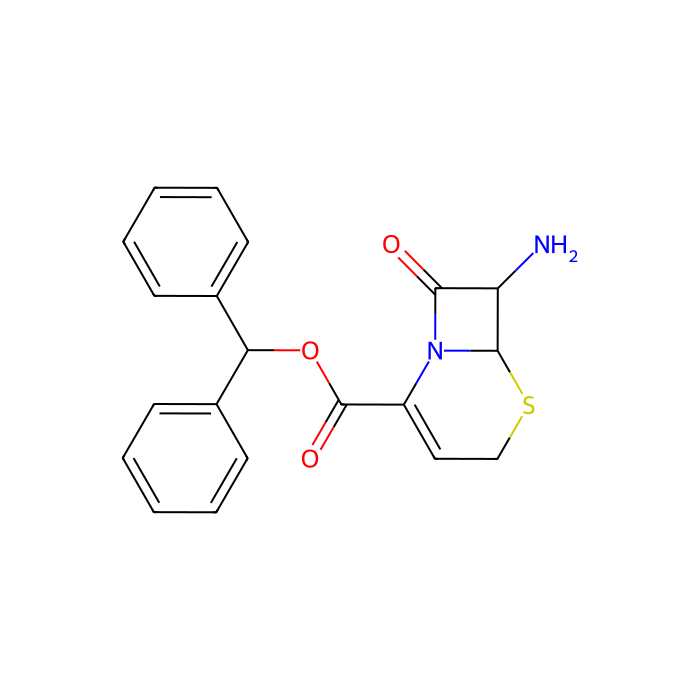 7β-氨基-3-头孢烯-4-甲酸二苯甲酯