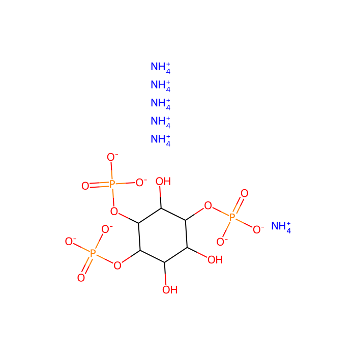 DL-肌醇-1,4,5-三磷酸六铵盐