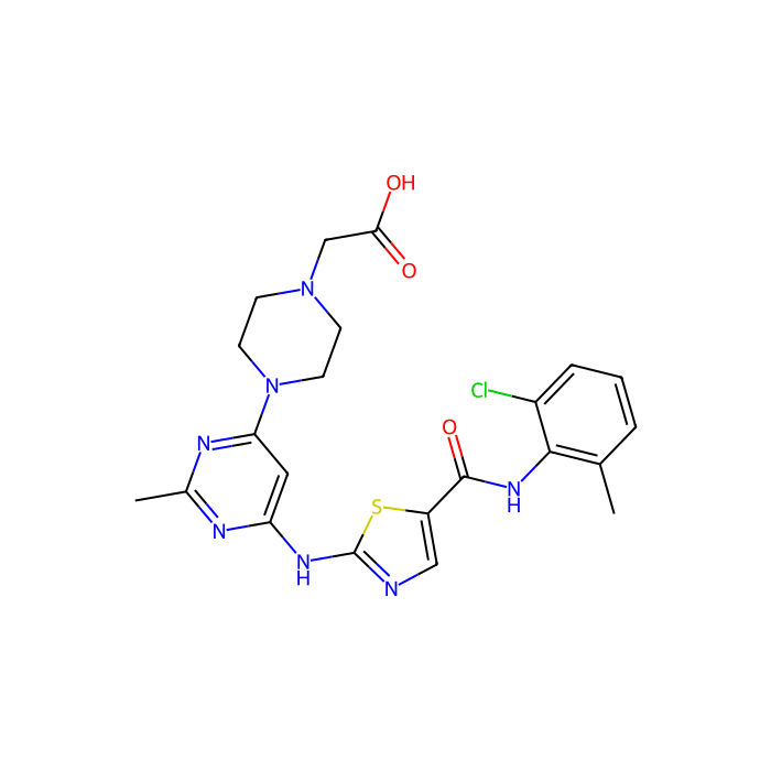 Dasatinib metabolite M6