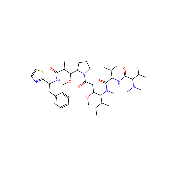 多拉司他丁 10, 微管蛋白抑制剂