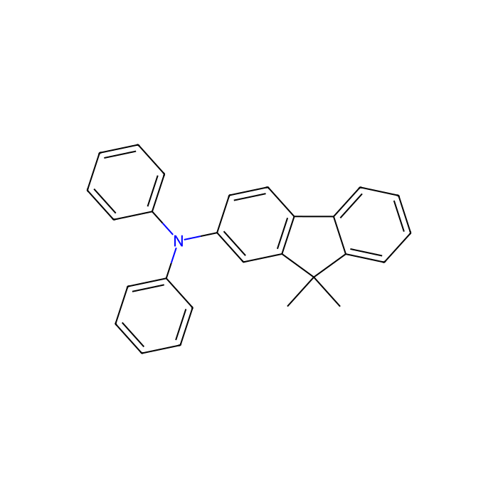 N,N-二苯基-2(9,9-二甲基芴)胺