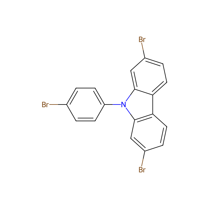 2,7-二溴-9-(4-溴苯基)-9H-咔唑