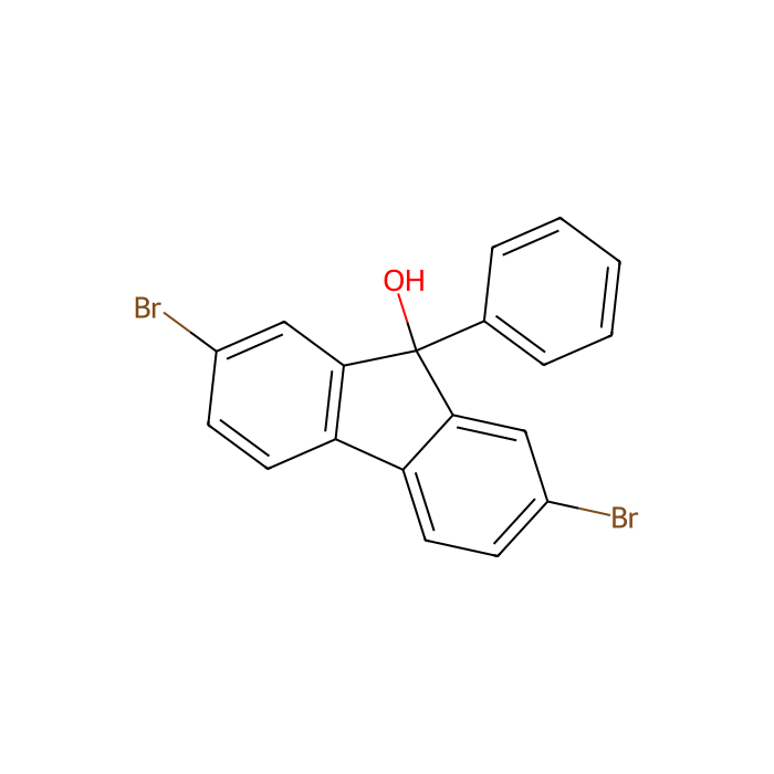 2,7-二溴-9-苯基-9H-芴-9-醇