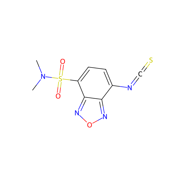 DBD-NCS [=4-(N,N-二甲基氨磺酰)-7-异硫氰酸基-2,1,3-苯并恶二唑] [用于高效液相色谱标记和埃德曼降解法]