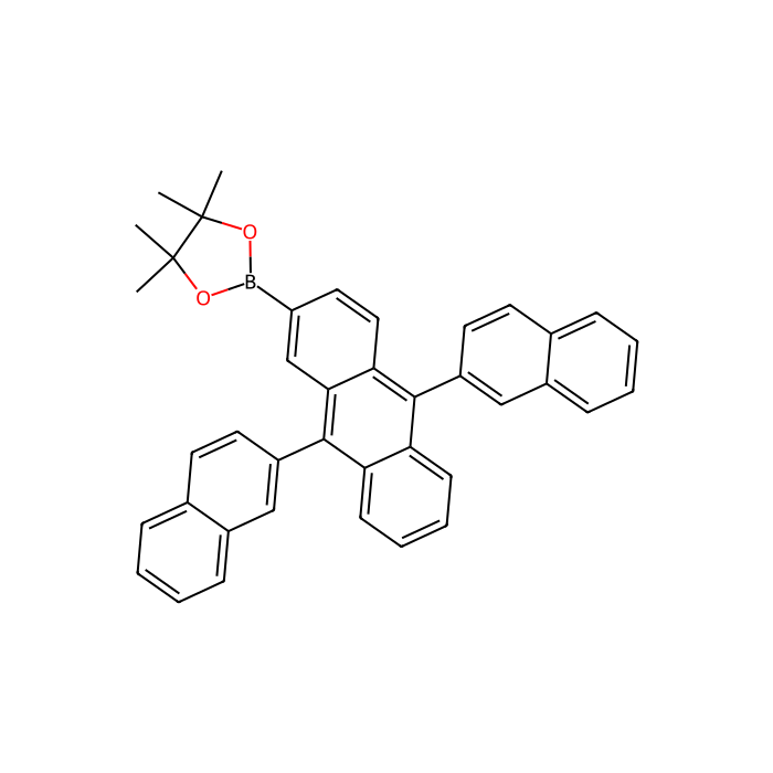 2-[9,10-二(萘-2-基)蒽-2-基]-4,4,5,5-四甲基-1,3,2-二氧杂环戊硼烷