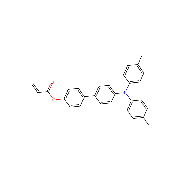 丙烯酸4'-(二-p-甲苯氨基)-[1,1'-联苯]-4-基酯