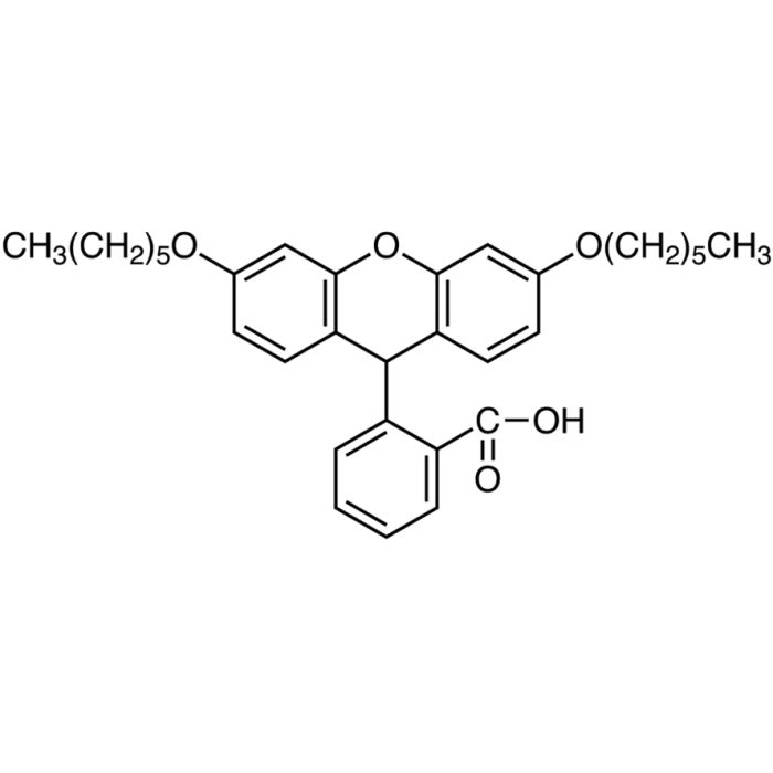 2-(3,6-二正己基氧基占吨-9-基)苯甲酸