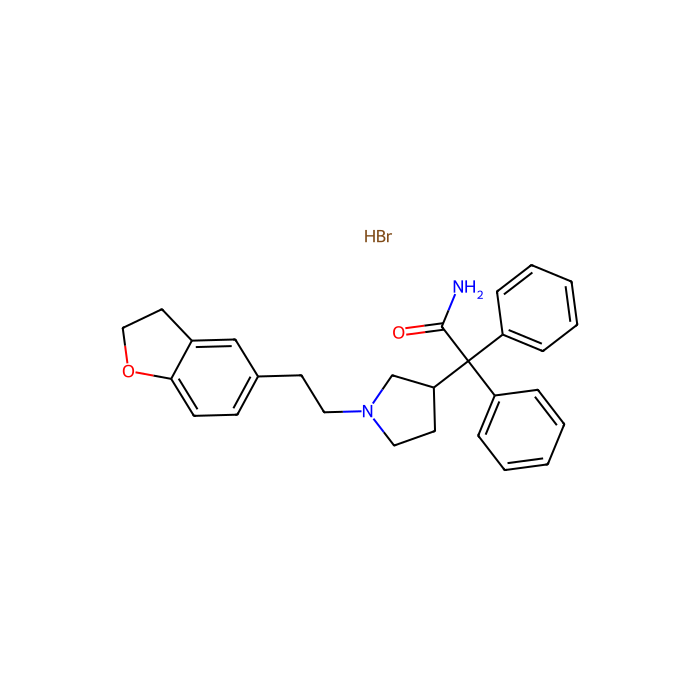 Darifenacin HBr, 肌卡因乙酰胆碱受体 M3 拮抗剂