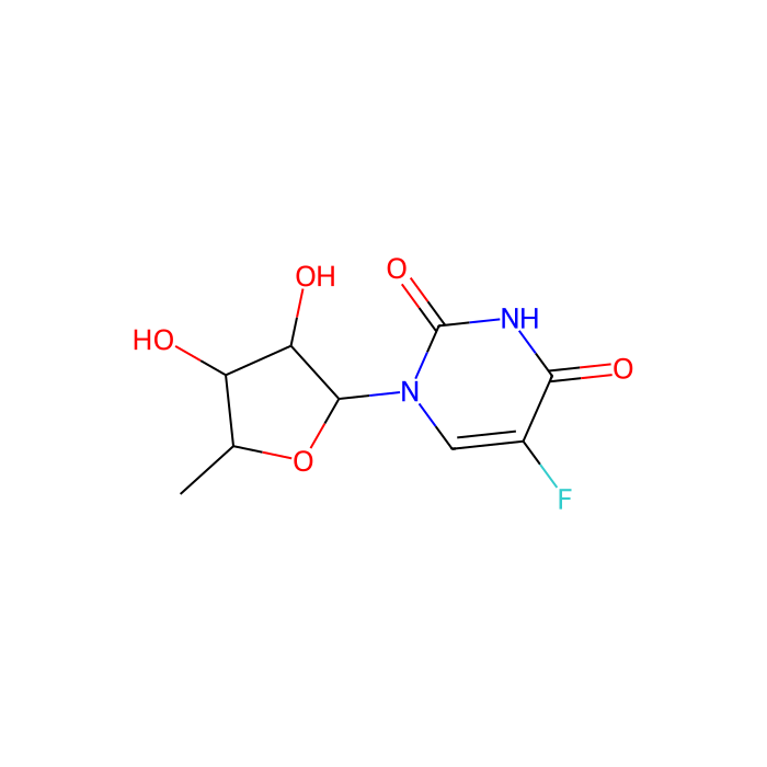 5'-脱氧-5-氟尿苷, 胸腺嘧啶酸合成酶抑制剂