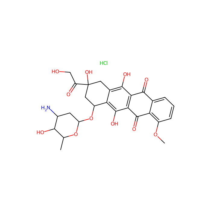 盐酸阿霉素, DNA 拓扑异构酶 II alpha 抑制剂