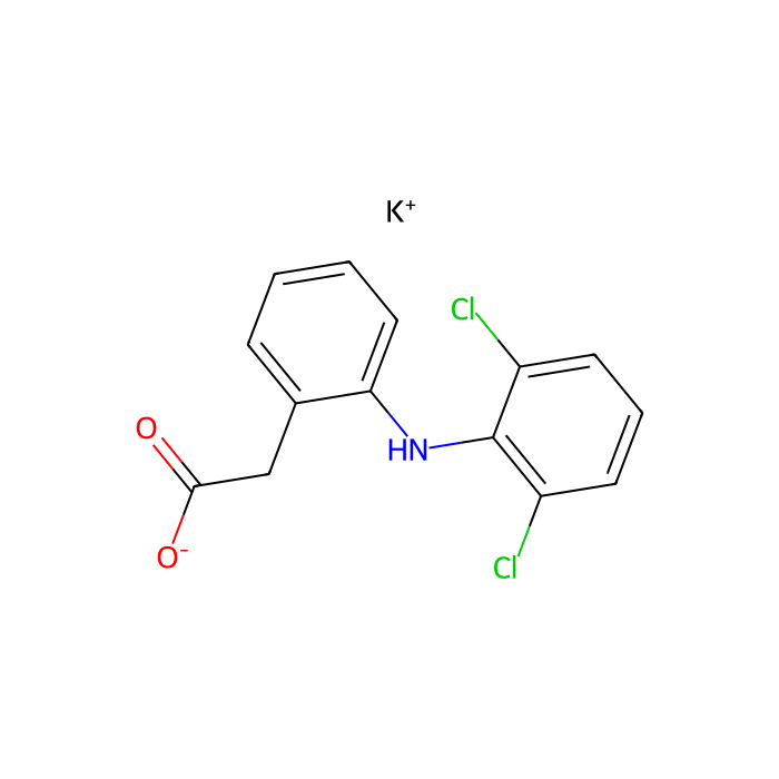 Diclofenac Potassium, 环氧化酶抑制剂