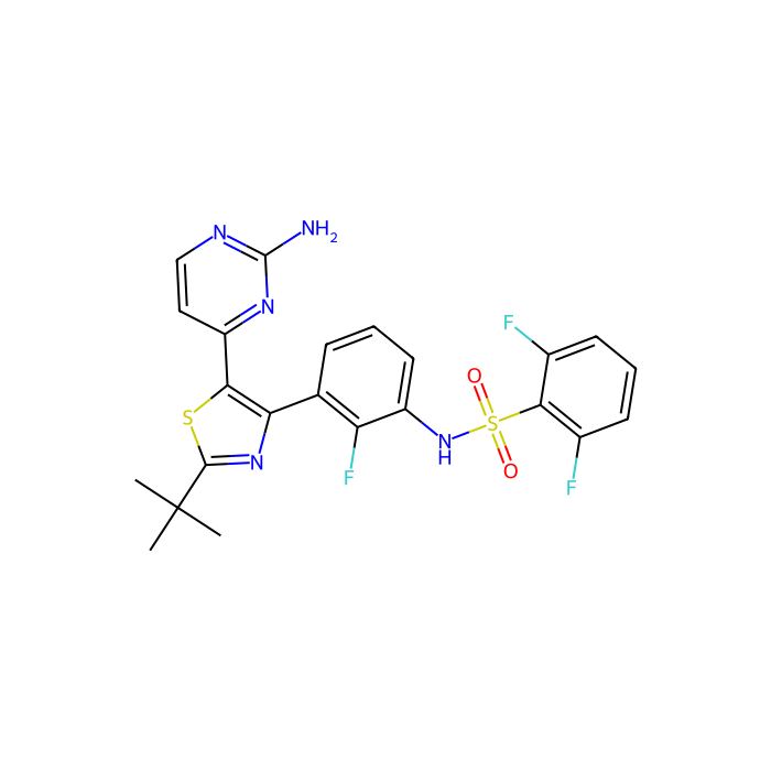 Dabrafenib (GSK2118436), B-Raf 原癌基因抑制剂；丝氨酸/苏氨酸激酶