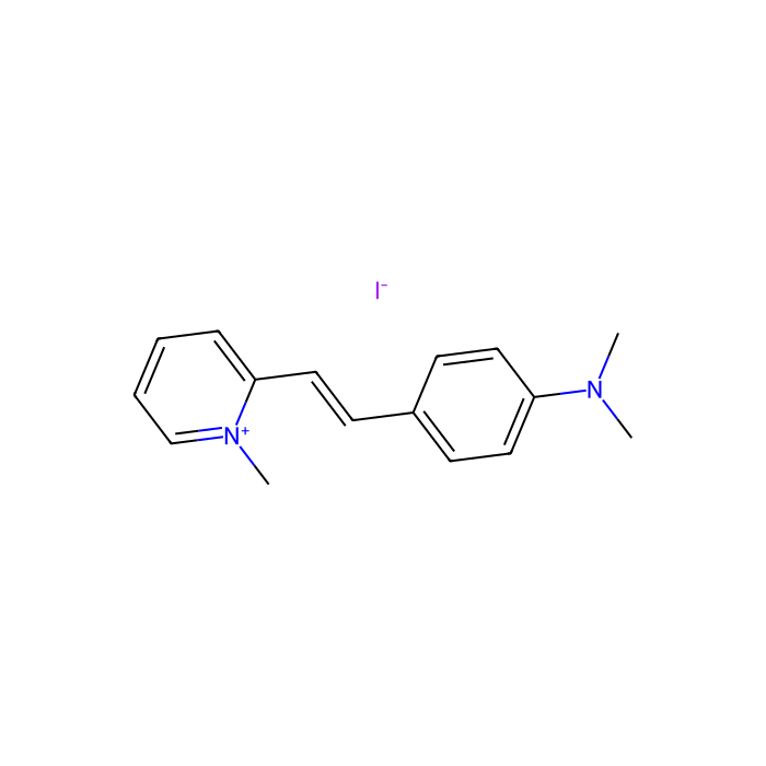 2-[4-(二甲氨基)苯乙烯基]-1-甲基吡啶碘