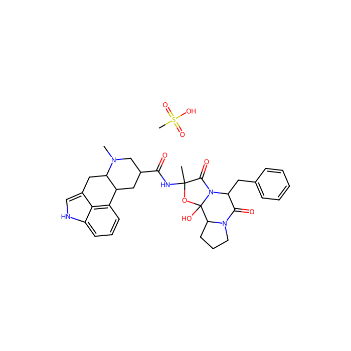 双氢麦角胺甲磺酸盐, 5-HT 1B 受体激动剂；5-HT 1D 受体激动剂；5-HT 1e 受体激动剂；5-HT 1F 受体激动剂；5-HT 6 受体拮抗剂；5-HT 7 受体拮抗剂