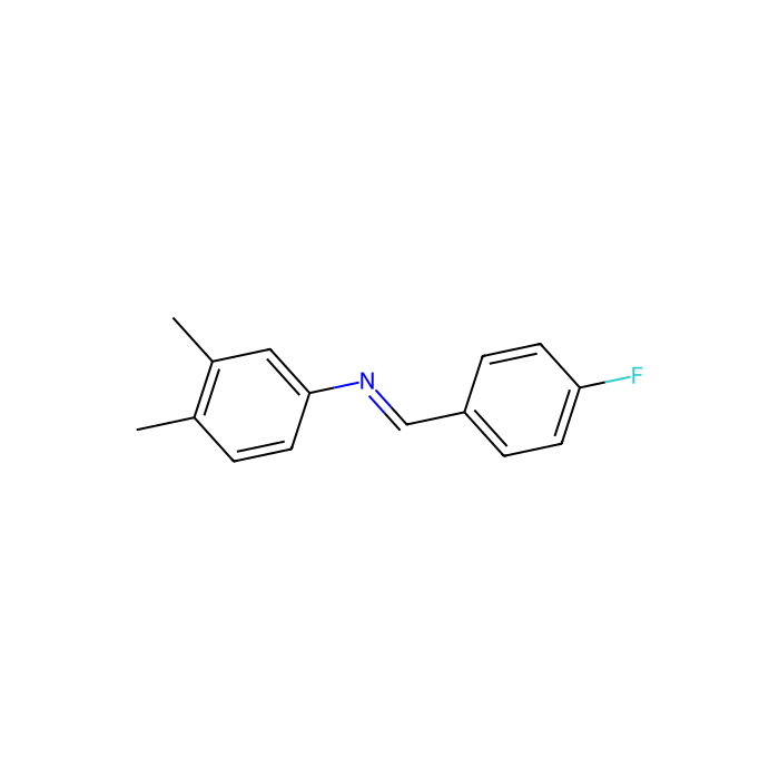 3,4-二甲基-N-(4-氟亚苄基)苯胺