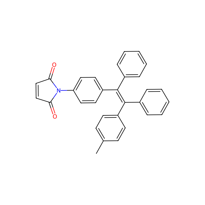 1-{4-[1,2-二苯基-2-(p-甲苯基)乙烯基]苯基}-1H-吡咯-2,5-二酮