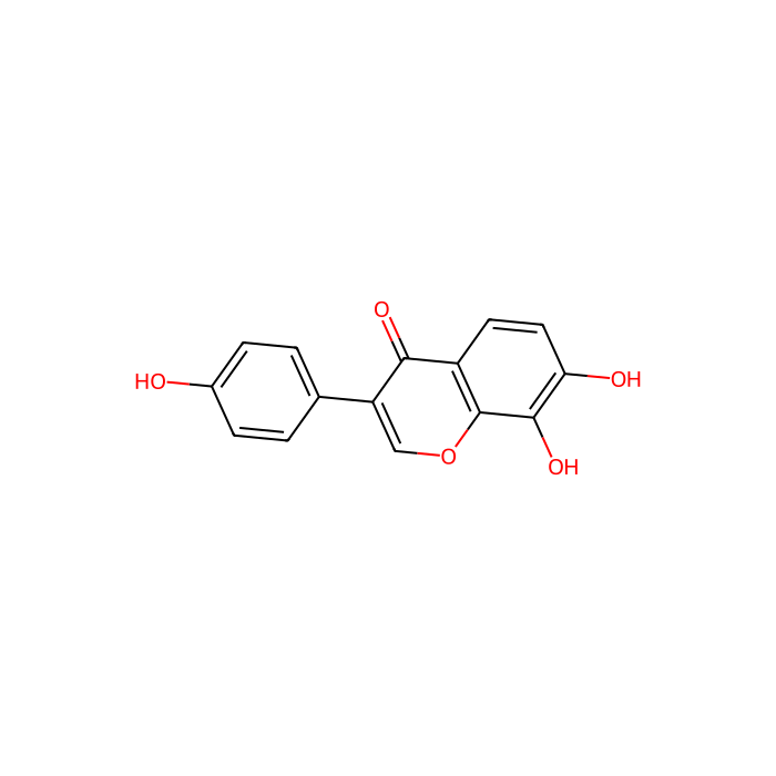 7,8-二羟基-3-(4-羟基苯基)苯并吡喃-4-酮