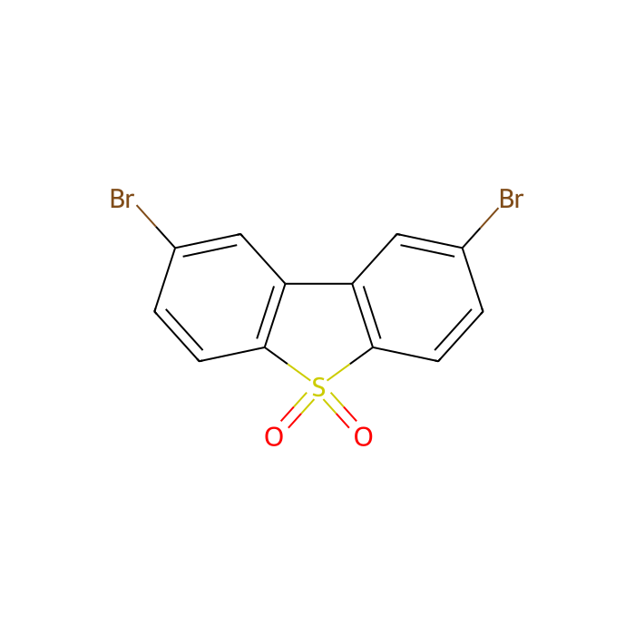 2,8-二溴二苯并噻吩5,5-二氧化物