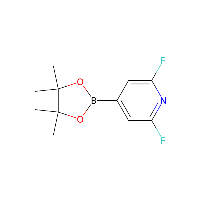 2,6-二氟-4-(4,4,5,5-四甲基-1,3,2-二氧硼杂环戊烷-2-基)吡啶