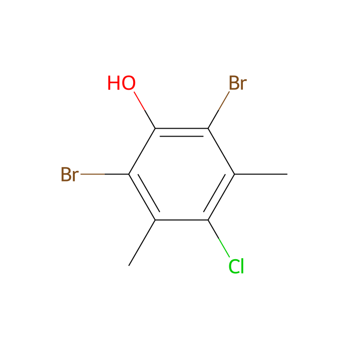 2,6-二溴-4-氯-3,5-二甲基苯酚