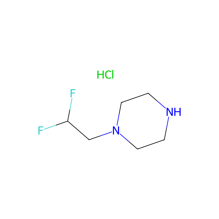 1-(2,2-二氟乙基)哌嗪盐酸盐