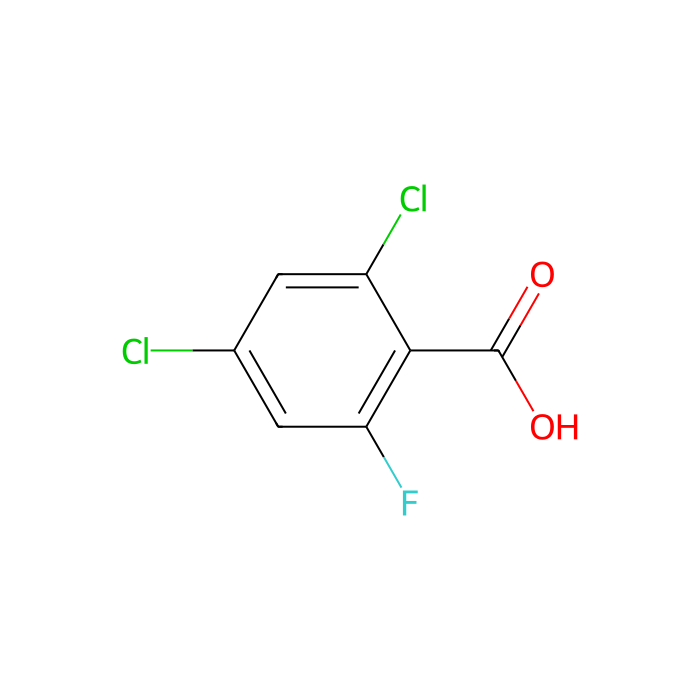 2,4-二氯-6-氟苯甲酸