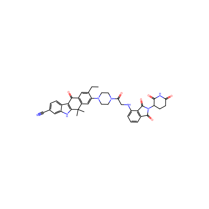 8-[4-[2-[[2-(2,6-dioxopiperidin-3-yl)-1,3-dioxoisoindol-4-yl]amino]acetyl]piperazin-1-yl]-9-ethyl-6,6-dimethyl-11-oxo-5H-benzo[b]carbazole-3-carbonitrile, ALK 受体酪氨酸激酶抑制剂