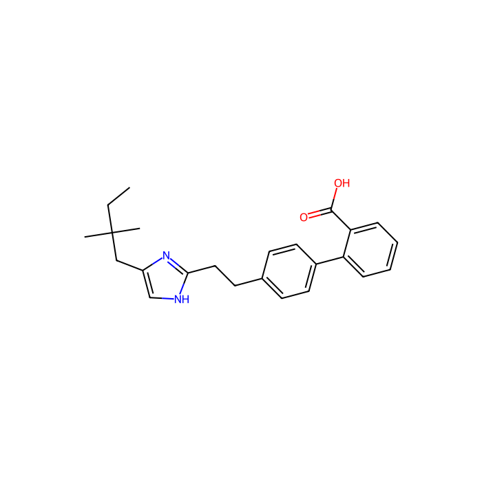 2-[4-[2-[5-(2,2-dimethylbutyl)-1H-imidazol-2-yl]ethyl]phenyl]benzoic acid, BB 3 受体激动剂