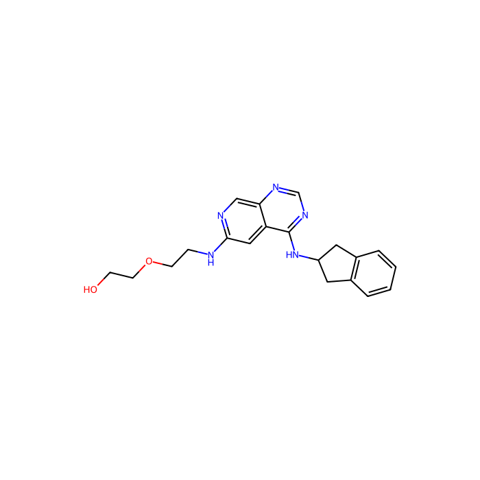 2-[2-[[4-(2,3-dihydro-1H-inden-2-ylamino)pyrido[4,5-e]pyrimidin-6-yl]amino]ethoxy]ethanol, mGlu 1 受体的异构调节剂